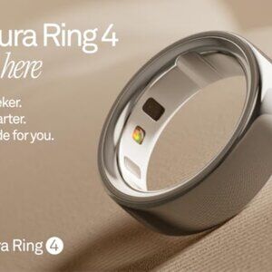 BRAND NEW IN BOX OURA RING 4 NEWEST MODEL SIZE 6 W/ WARRANTY